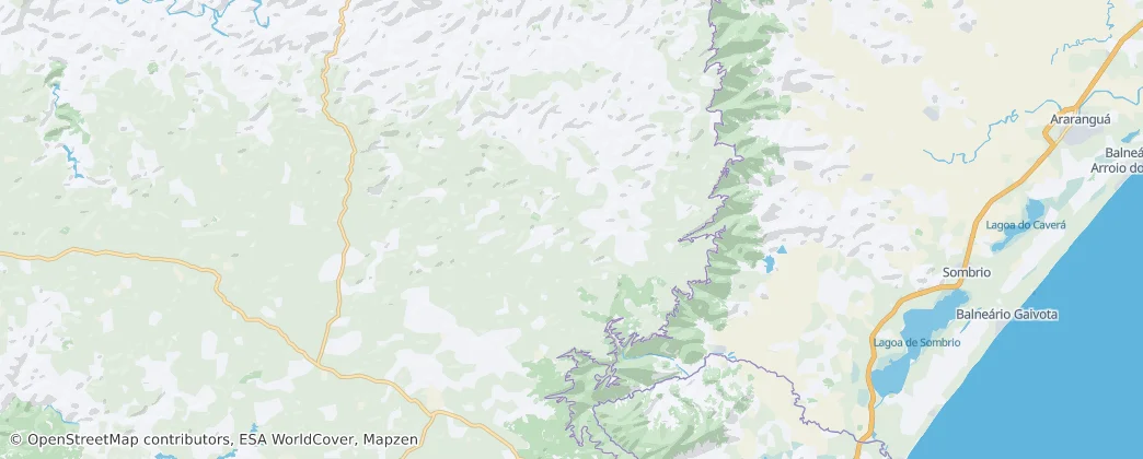 Cambará do Sul — Kaart