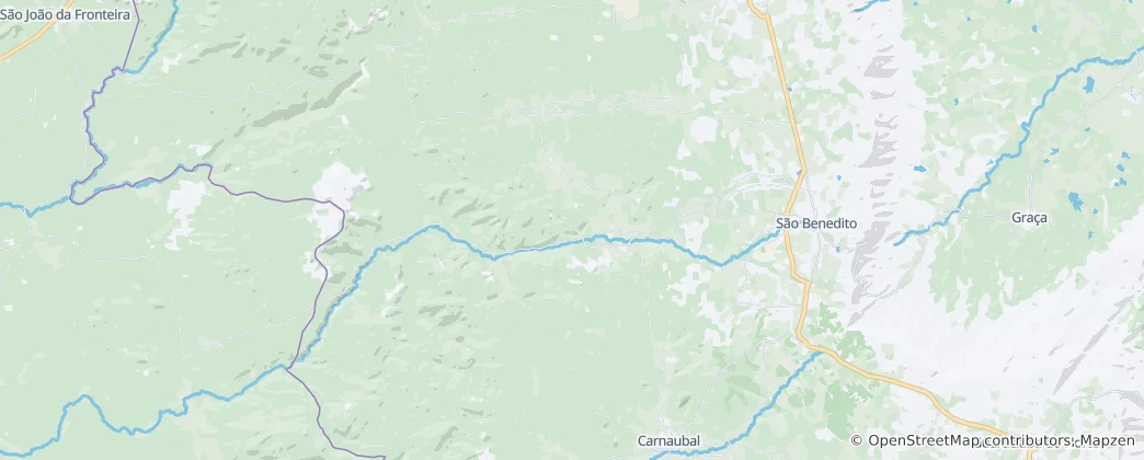 Térkép: São Benedito