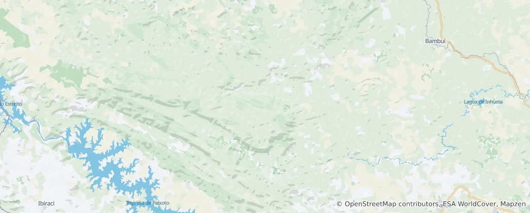 Map of São Roque de Minas