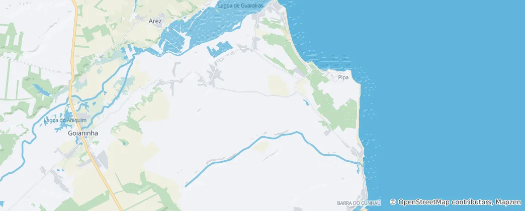 Mapa Tibau do Sul