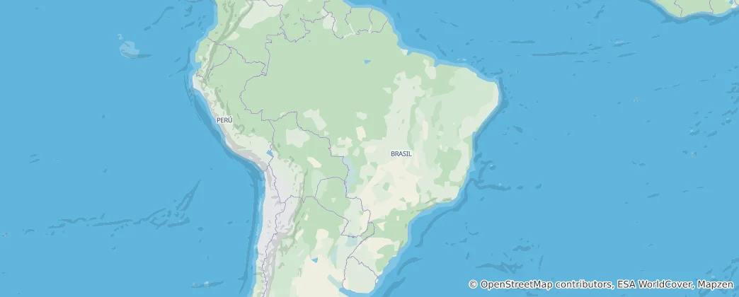 Map of Brazil