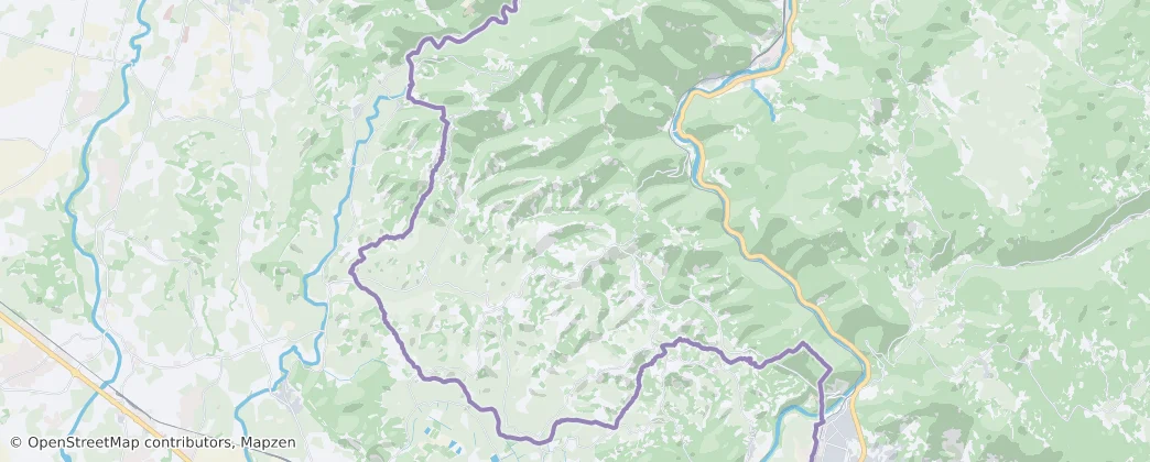 Map of Brda