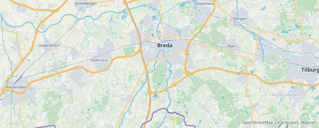 Térkép: Breda