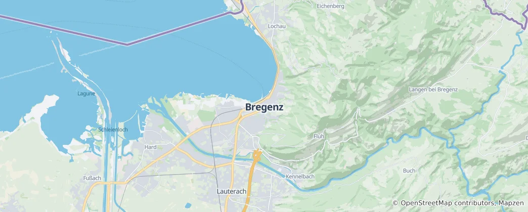 Térkép: Bregenz