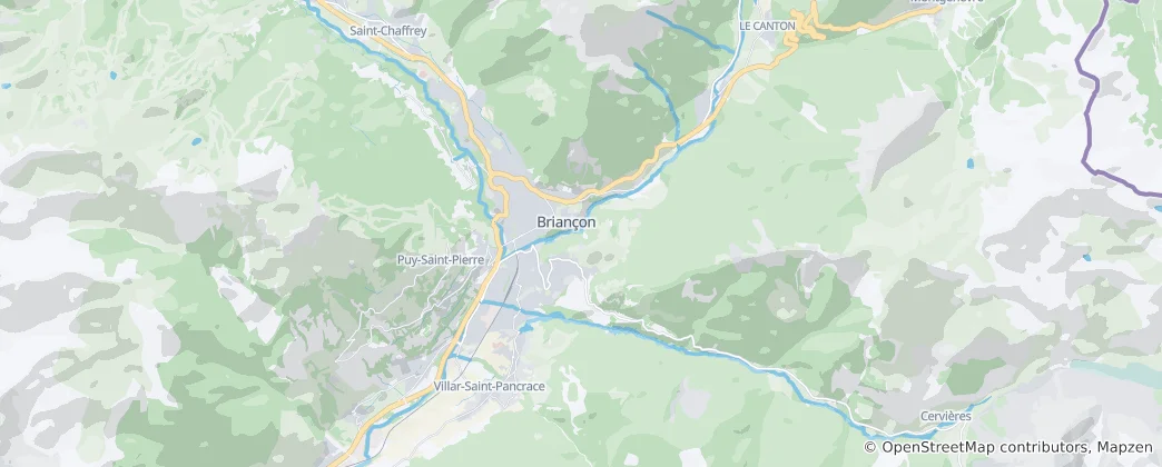Карта Бриансон