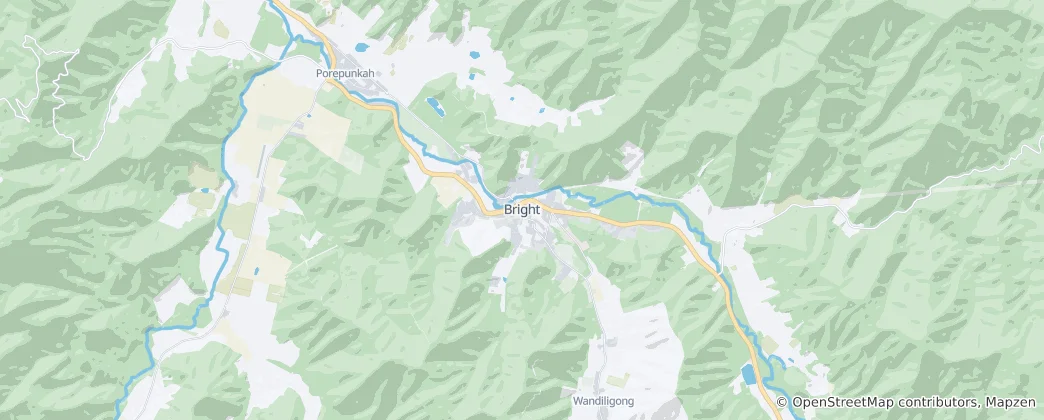 Mapa Bright