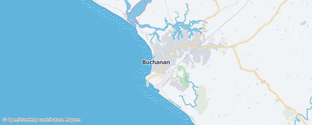 Buchanan — Map