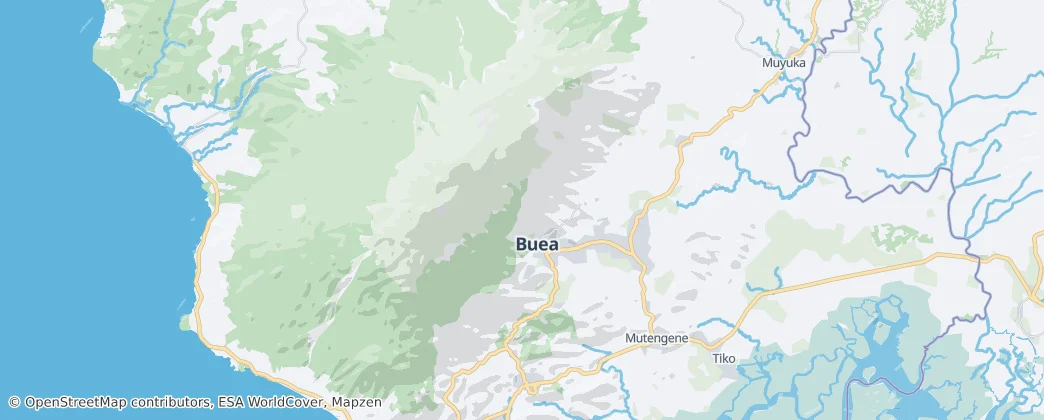 Buea — Map