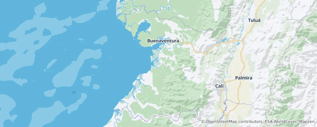 Mapa Buenaventura