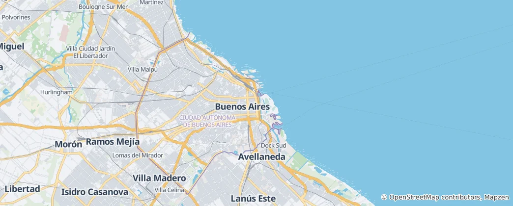 Map of Buenos Aires