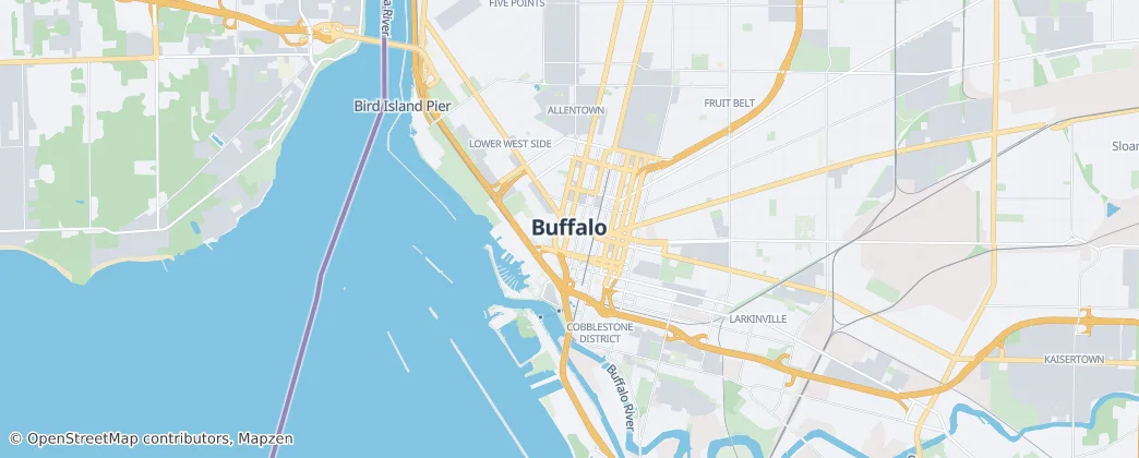 Buffalo — Mappa