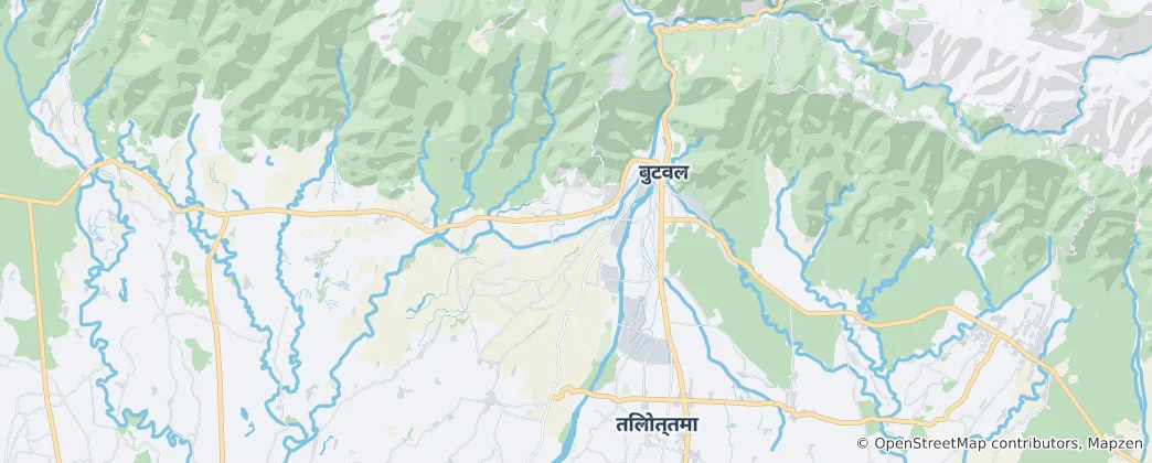 布德沃爾 地图