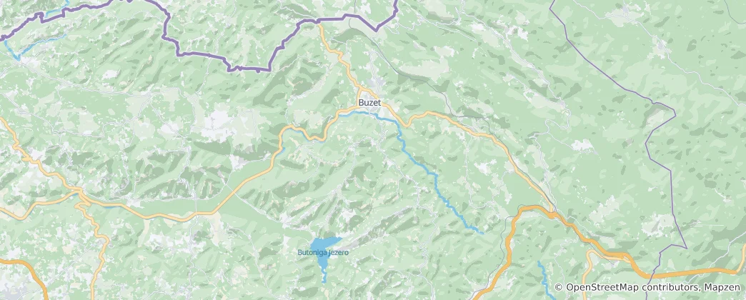Карта Бузет