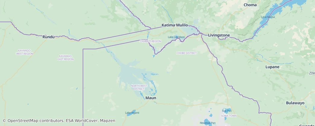 North-West District — Map
