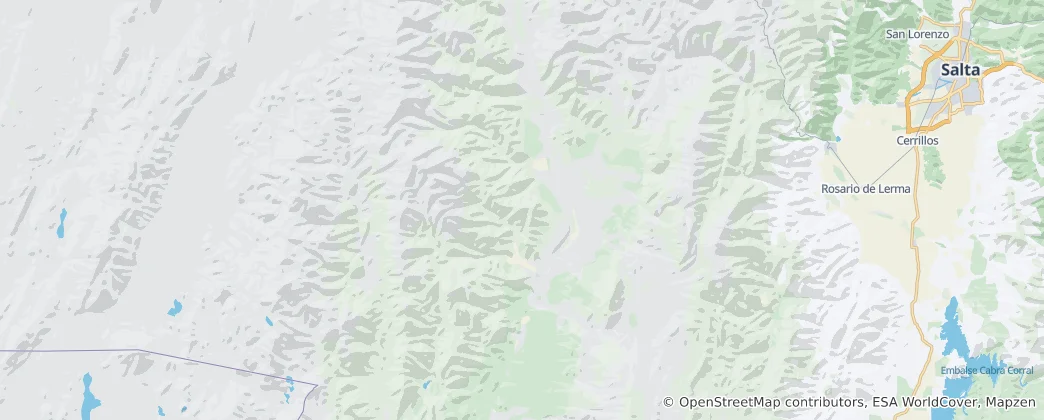 Departamento de Cachi Haritası