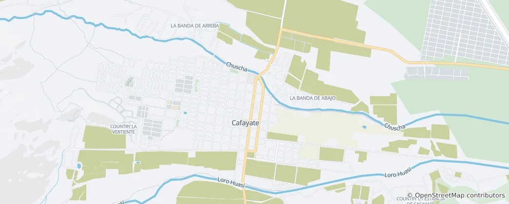 Cafayate Haritası