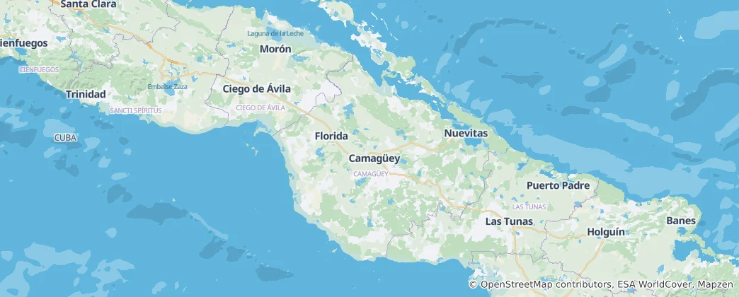 Mapa Camagüey