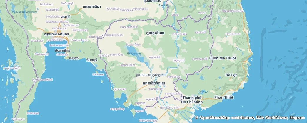 Map of Cambodia