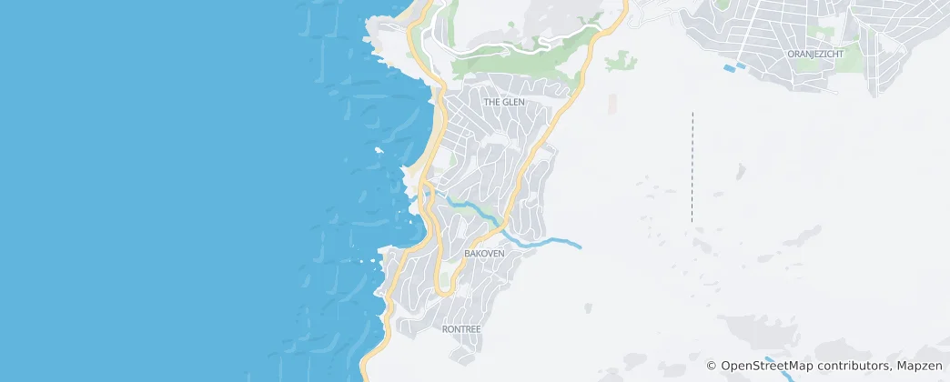 Map of Camps Bay