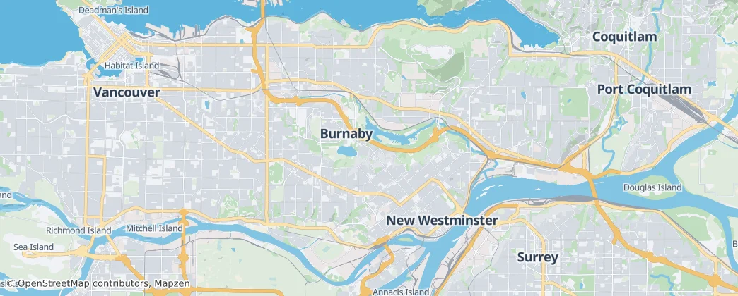Burnaby — Map