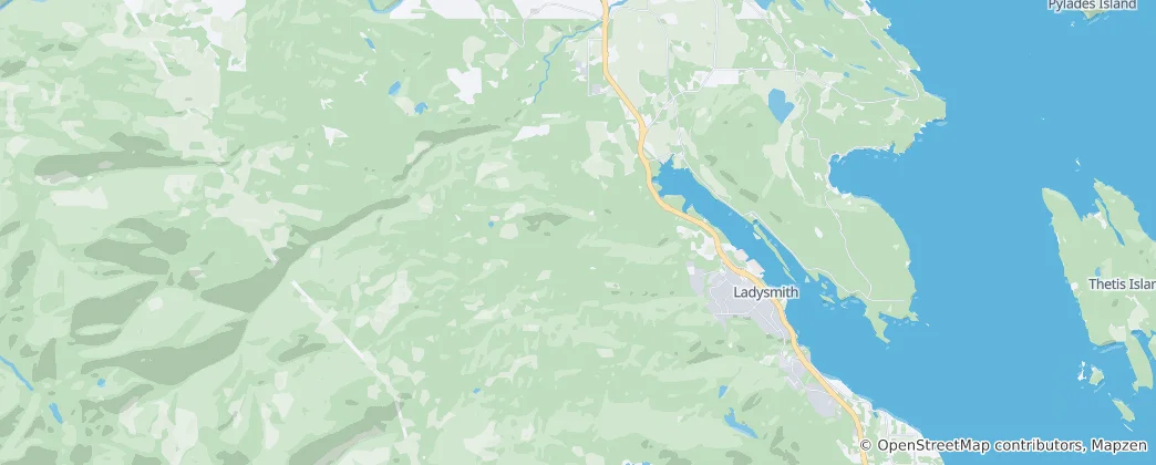 Carte de Cowichan Valley H