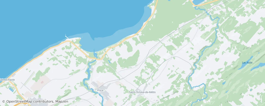 Grand-Métis — Mapa
