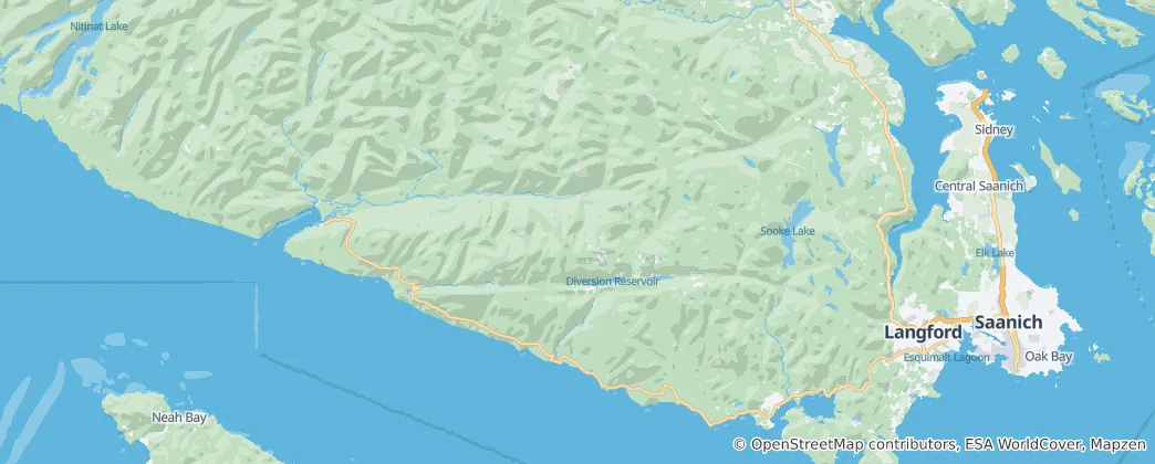 Carte de Juan de Fuca (Part 2)