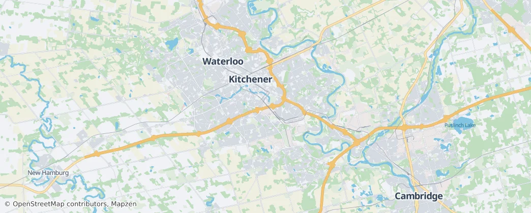 Kitchener — 地图