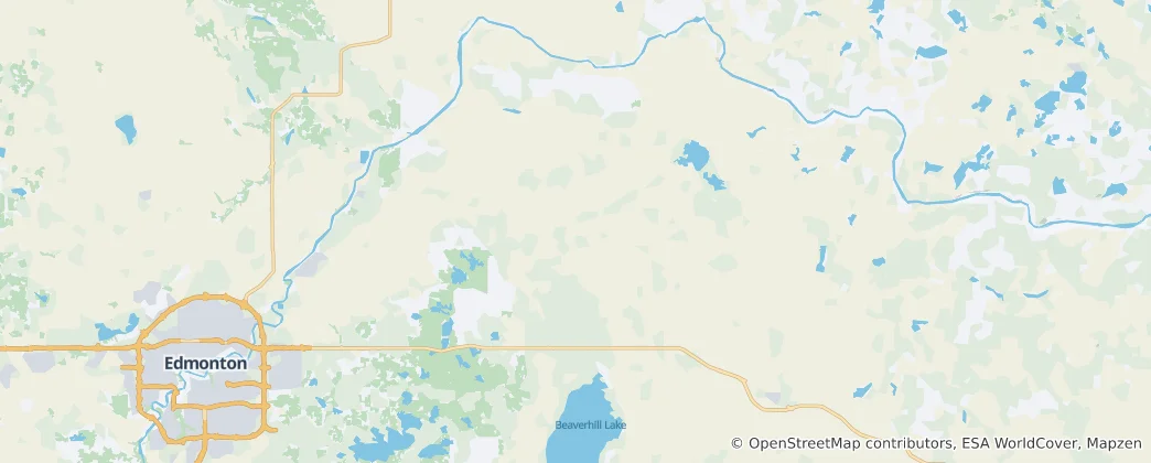 Mapa Lamont County