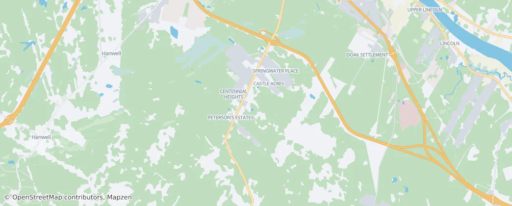New Maryland — Mappa