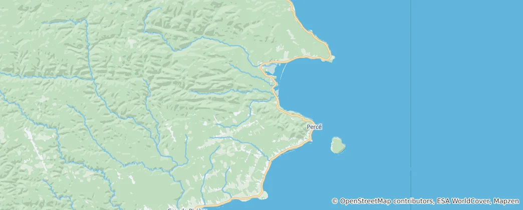 Mapa Percé