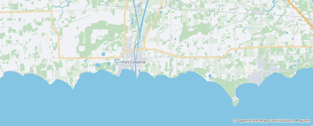 Karte von Port Colborne