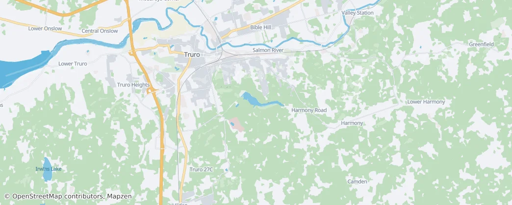 Truro — Map