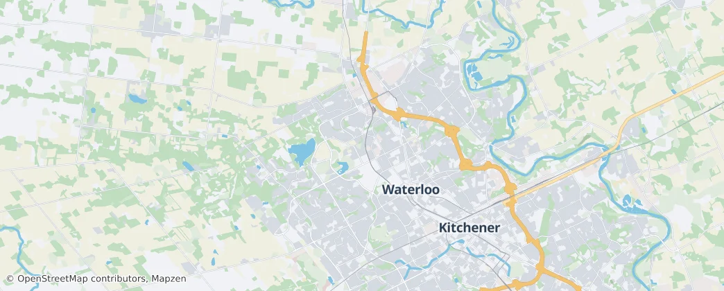 Waterloo — Karte