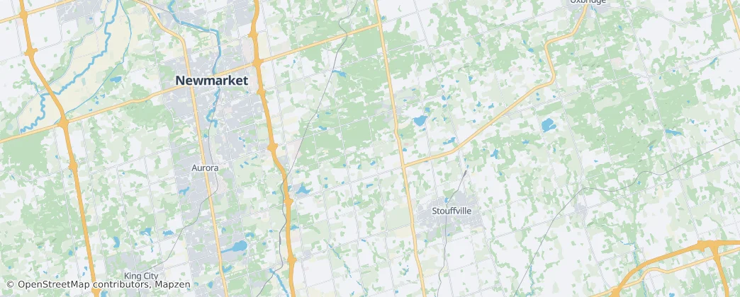 Whitchurch-Stouffville — Karte