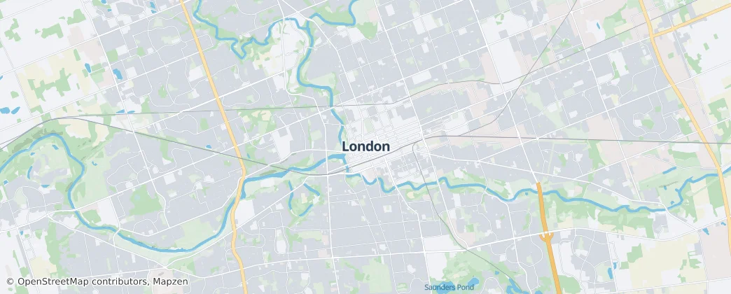 London — Kaart