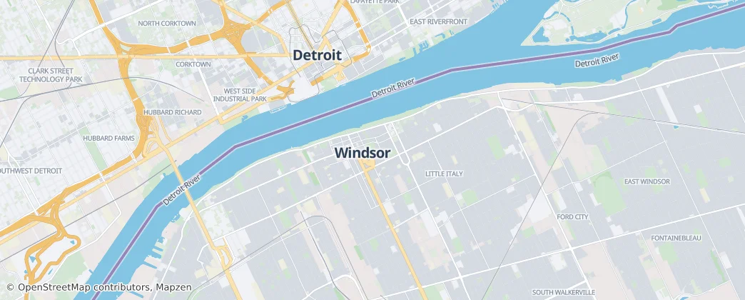 Windsor — Map