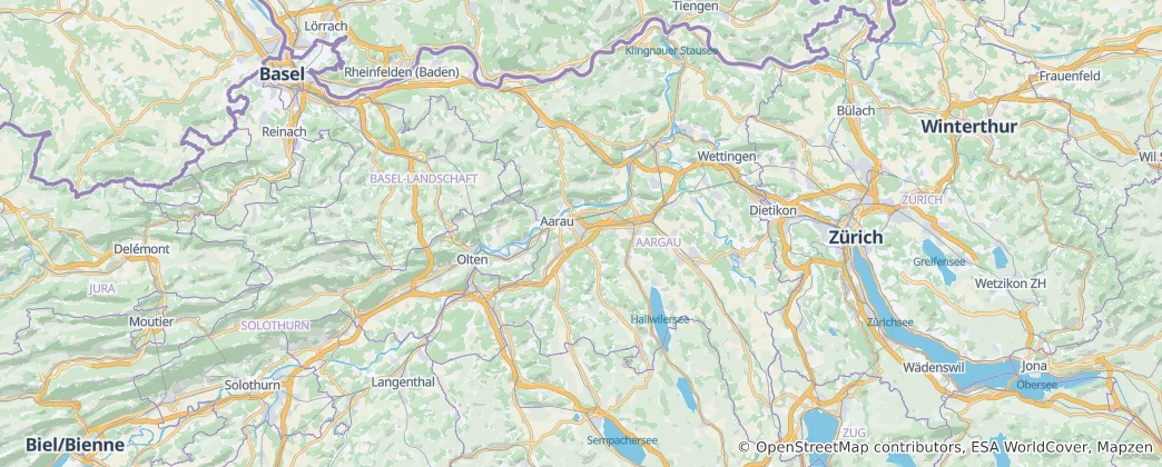 Mapa Argowia