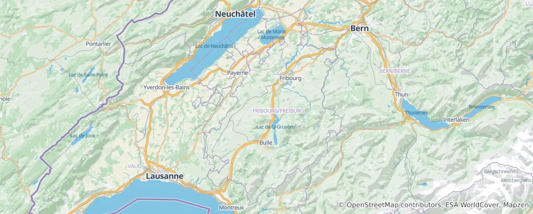Mapa De Friburgo