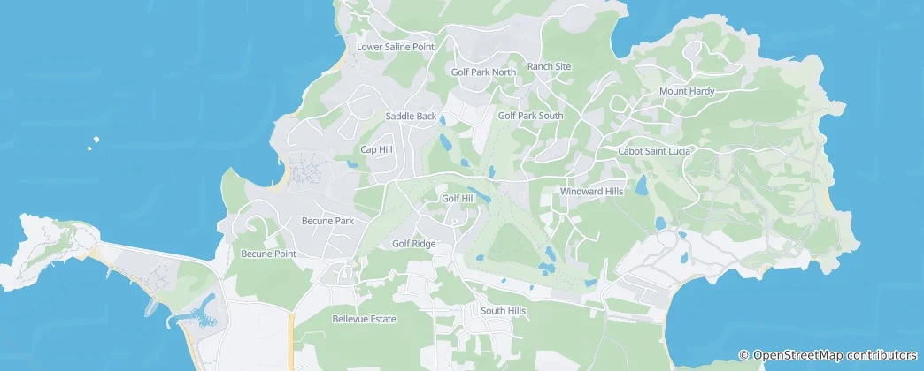 Map of Cap Estate
