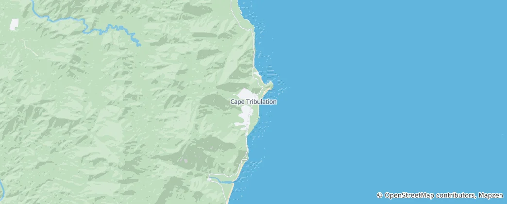 Map of Cape Tribulation