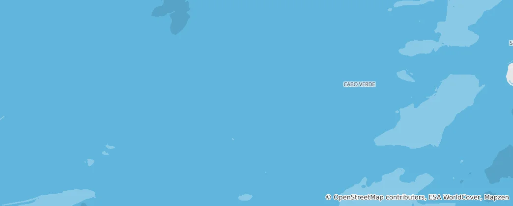 Map of Cape Verde