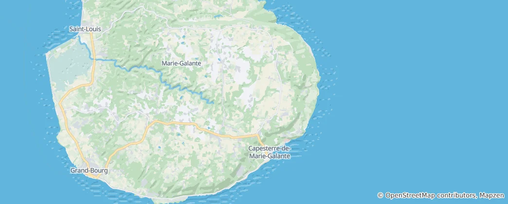 Capesterre-de-Marie-Galante Haritası