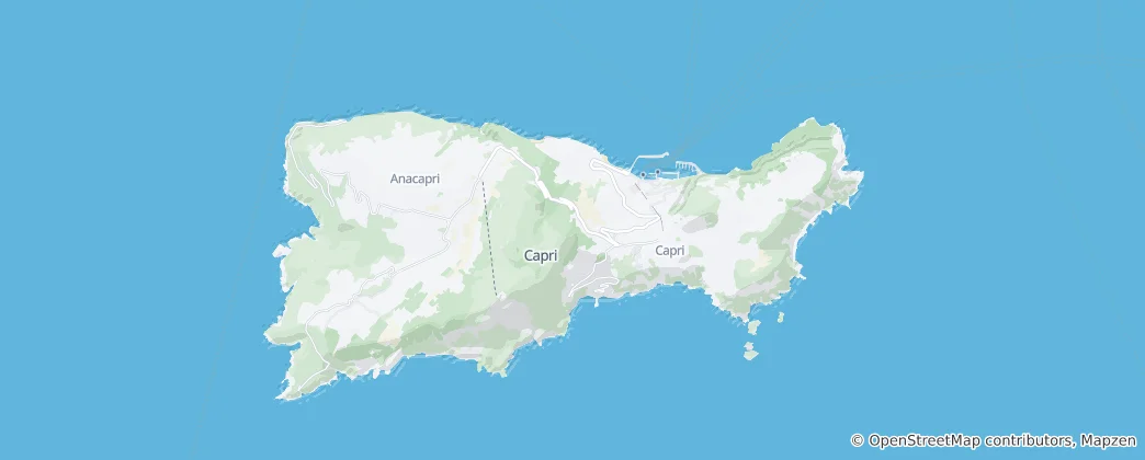 Map of Capri