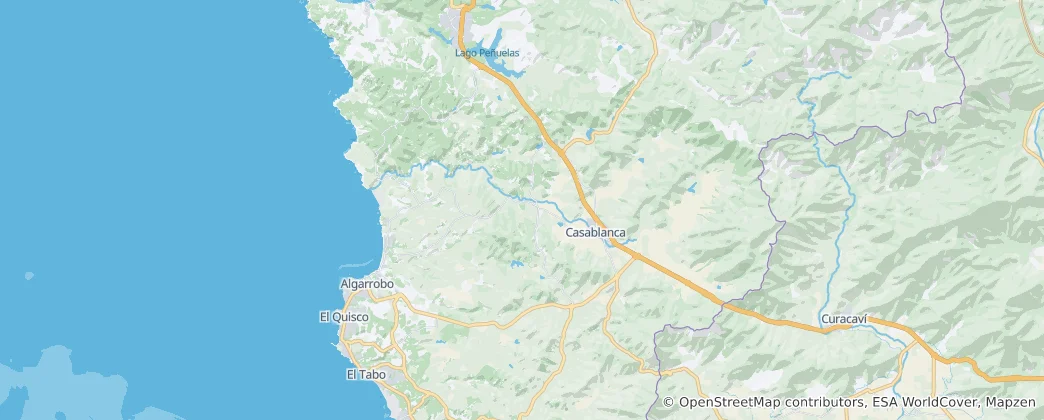 Map of Casablanca