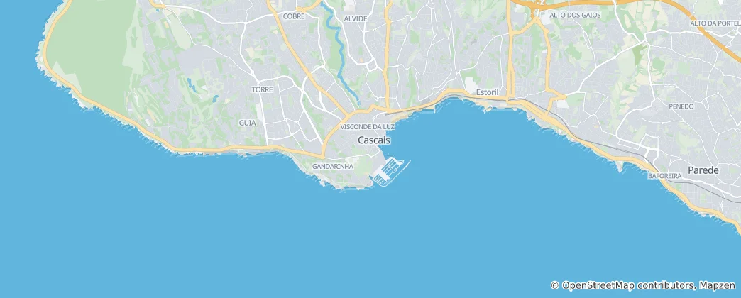Mapa de Cascais
