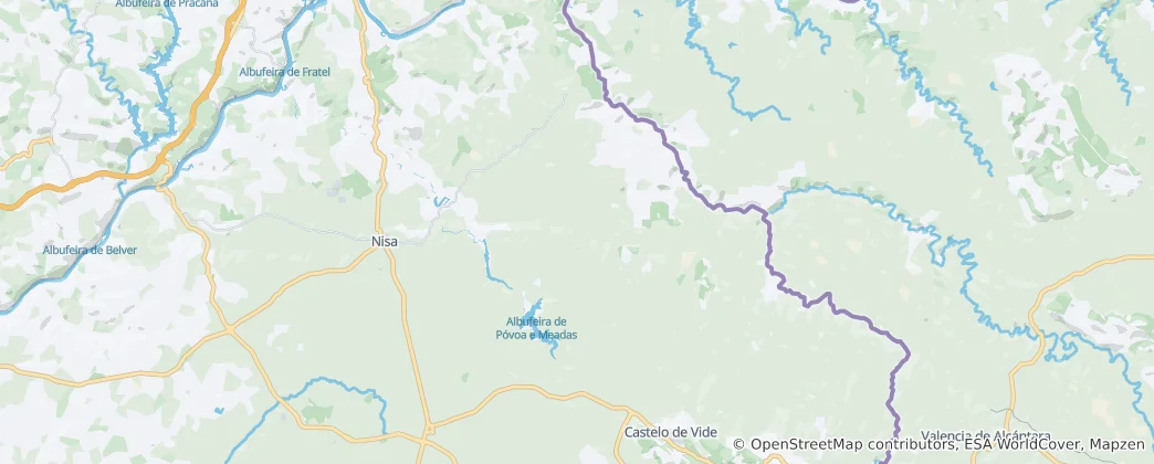 Castelo de Vide Haritası