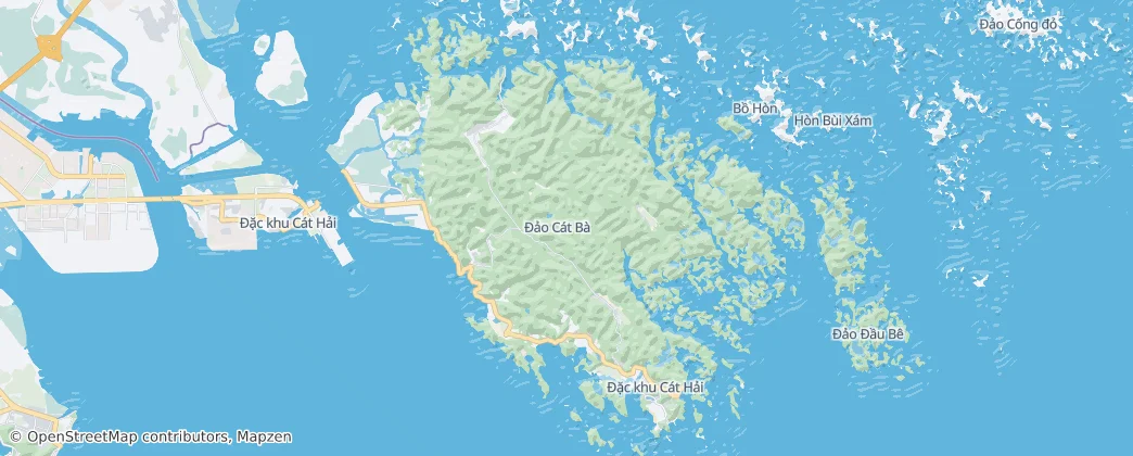 Cat Ba — Carte