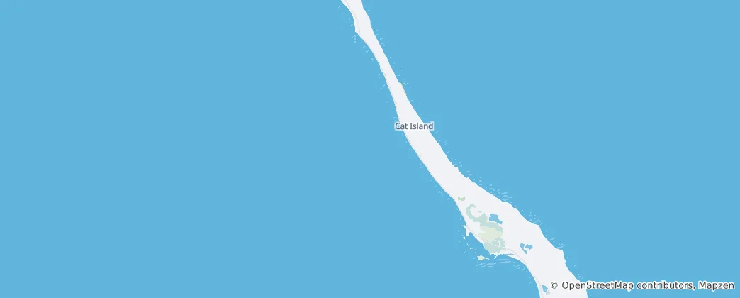 Map of Cat Island