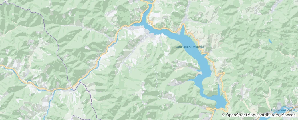 Mappa di Ceahlău